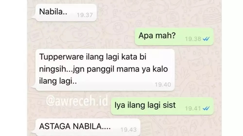 Chat orang tua seperti teman © 2023 brilio.net