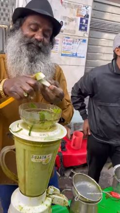 Proses pembuatan jus hijau di India ini disebut paling nggak higienis, ini 11 fotonya