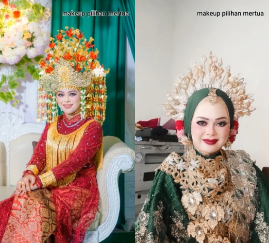 pengantin dirias MUA pilihan mertua © TikTok pengantin dirias MUA pilihan mertua © TikTok