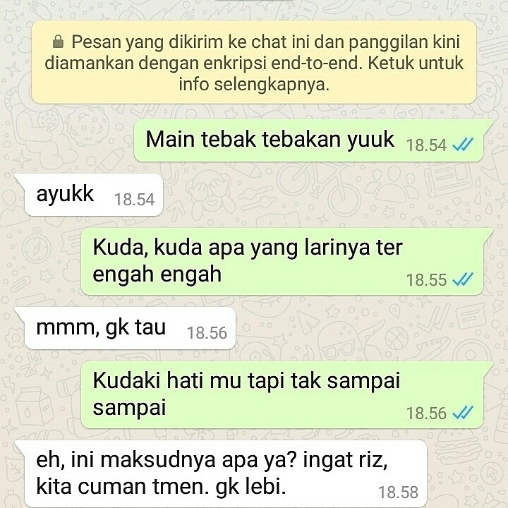 Chat lucu maksa ngajak jadian © berbagai sumber