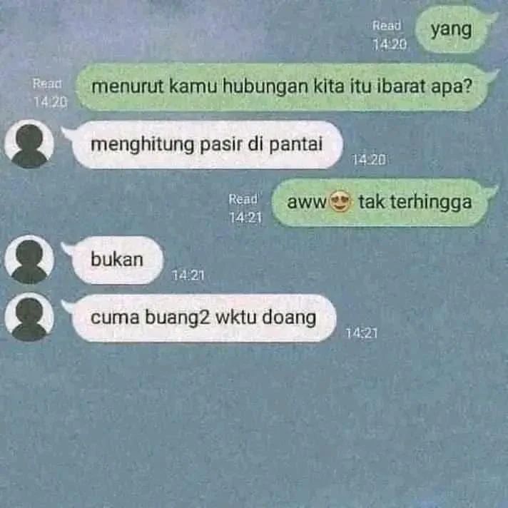 mau gombal malah salah sasaran nih © berbagai sumber