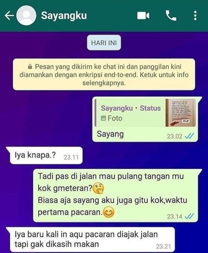 mau gombal malah salah sasaran nih © berbagai sumber