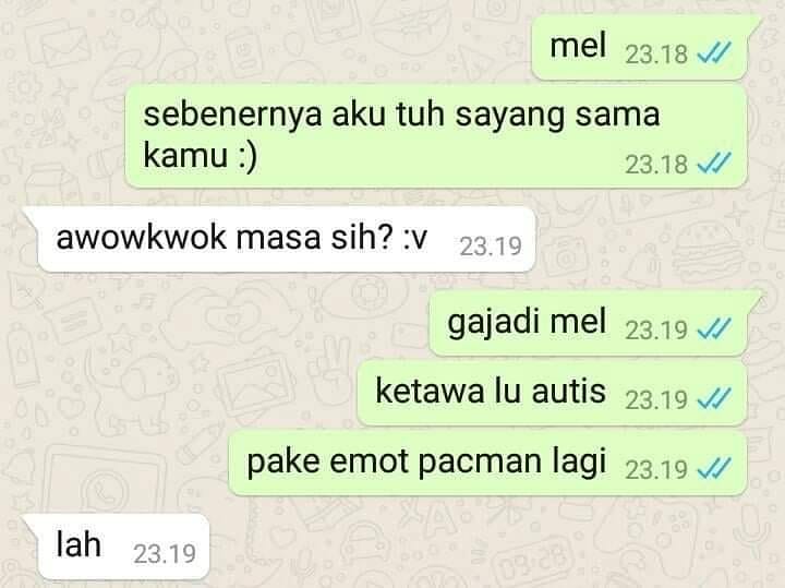 mau gombal malah salah sasaran nih © berbagai sumber