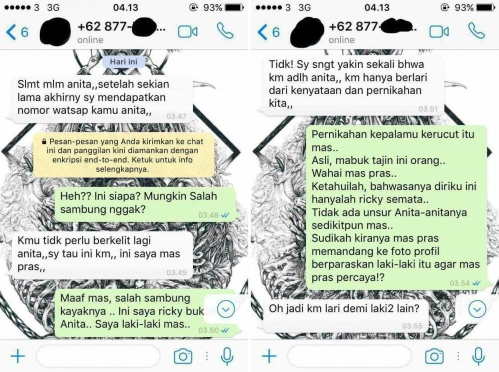 chat salah kirim ini endingnya malah nyesek Berbagai sumber