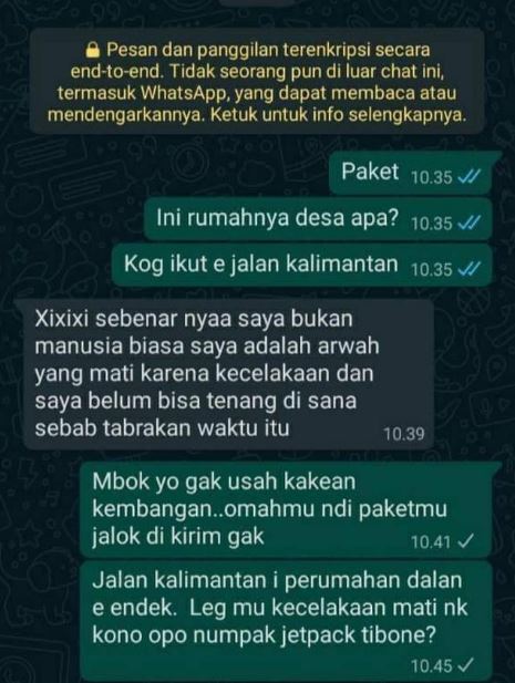 chat lucu kurir di prank customer Berbagai sumber chat lucu kurir di prank customer Berbagai sumber