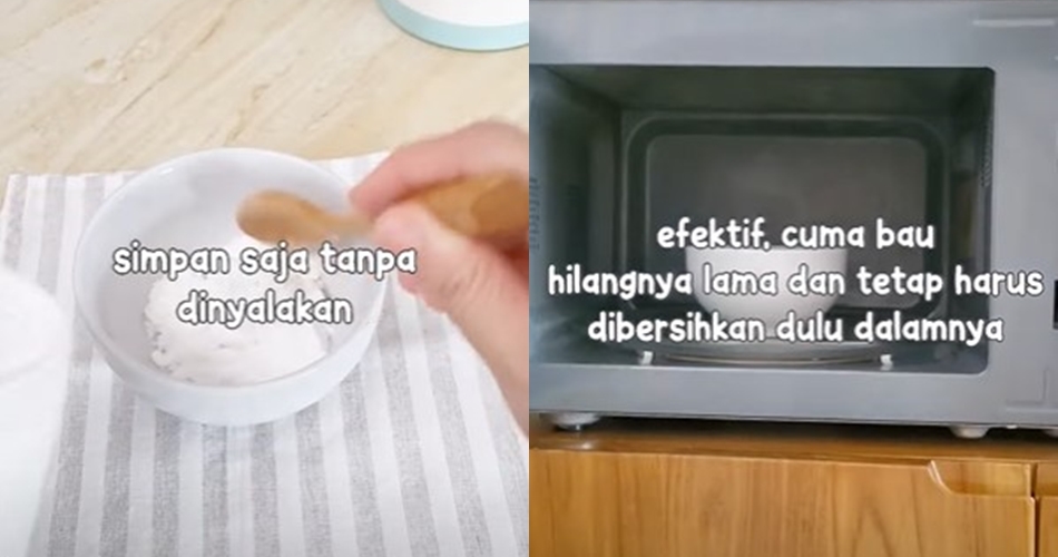 Cara menghilangkan bau tak sedap di oven dan microwave, pakai 3 bahan sederhana