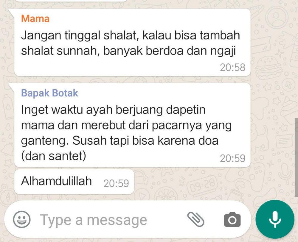 chat lucu suami istri salah paham © berbagai sumber chat lucu suami istri salah paham © berbagai sumber