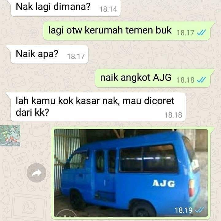 chat orang tua sama anak ini salah paham terus © berbagai sumber