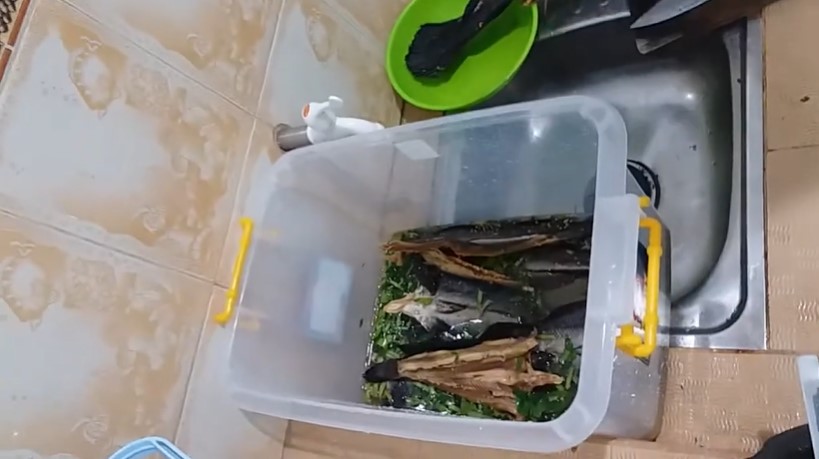 Cuma pakai 2 bumbu dapur, ini trik menghilangkan bau amis dari ikan asin gabus