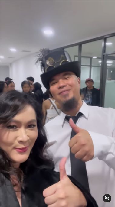 Momen Ahmad Dhani jumpa Pungky Sukmawati © 2022 Instagram 