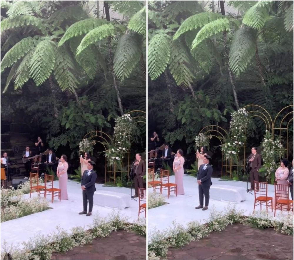 pemberkatan di bukit doa manado © TikTok pemberkatan di bukit doa manado © TikTok