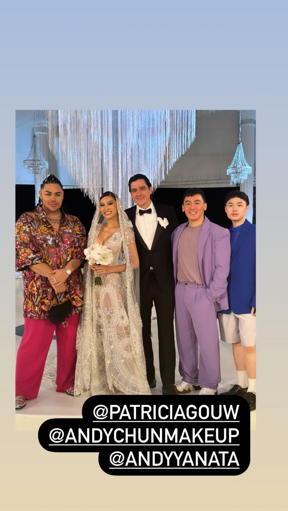 pernikahan Patricia Gouw © Instagram