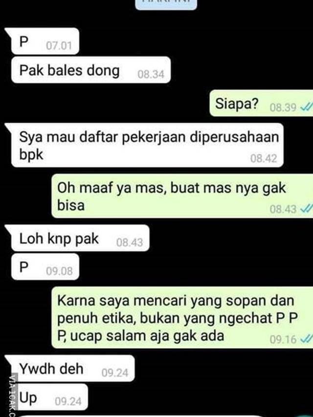 awalan chat pakai huruf P © Berbagai sumber awalan chat pakai huruf P © Berbagai sumber