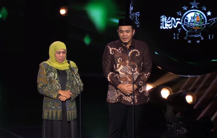 Momen Gilang Dirga tirukan mendiang Gus Dur Berbagai sumber