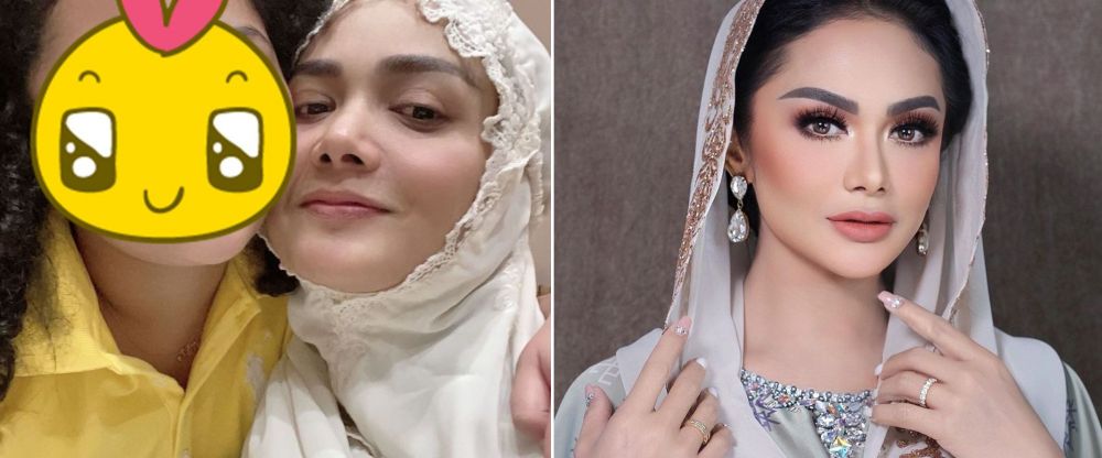 Krisdayanti tanpa vs pakai makeup © Krisdayanti tanpa vs pakai makeup ©