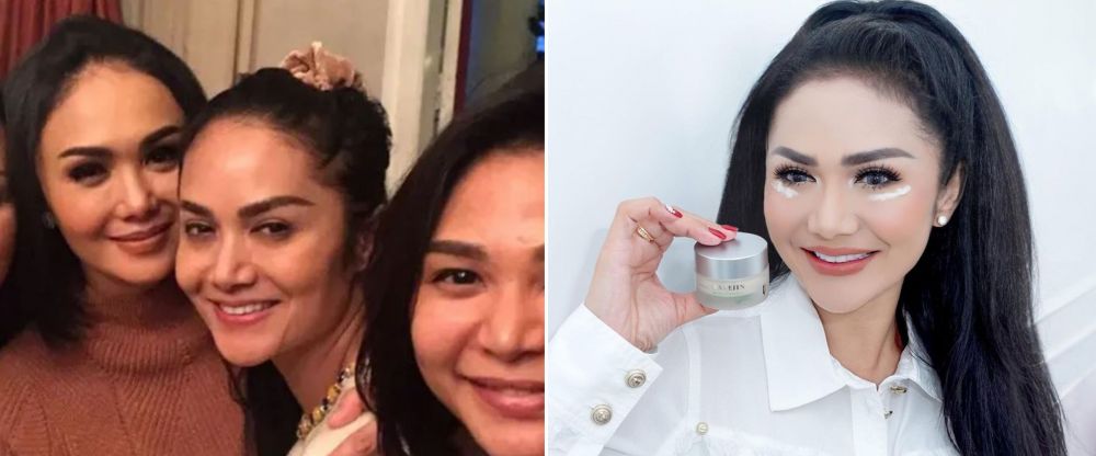 Krisdayanti tanpa vs pakai makeup © Krisdayanti tanpa vs pakai makeup ©