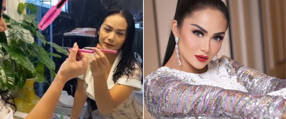 Krisdayanti tanpa vs pakai makeup © Krisdayanti tanpa vs pakai makeup ©