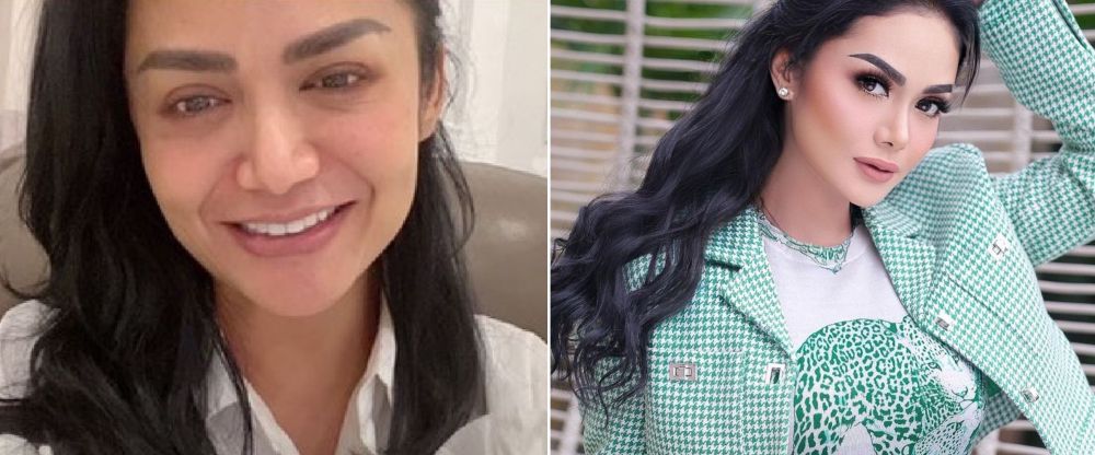 Krisdayanti tanpa vs pakai makeup © Krisdayanti tanpa vs pakai makeup ©