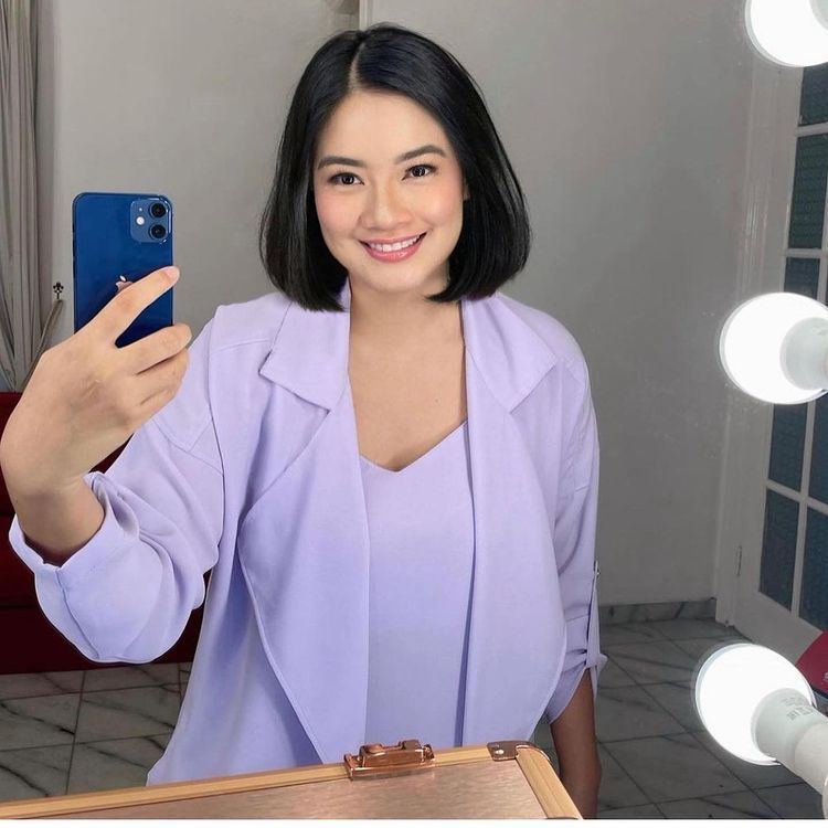 Titi Kamal rambut pendek © Instagram/@titi_kamall