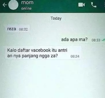 Chat orang tua dan anak  © 2023 brilio.net