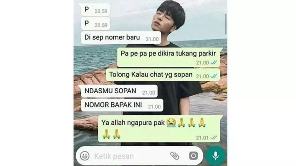 Chat anak ngerjain orang tua © 2023 brilio.net