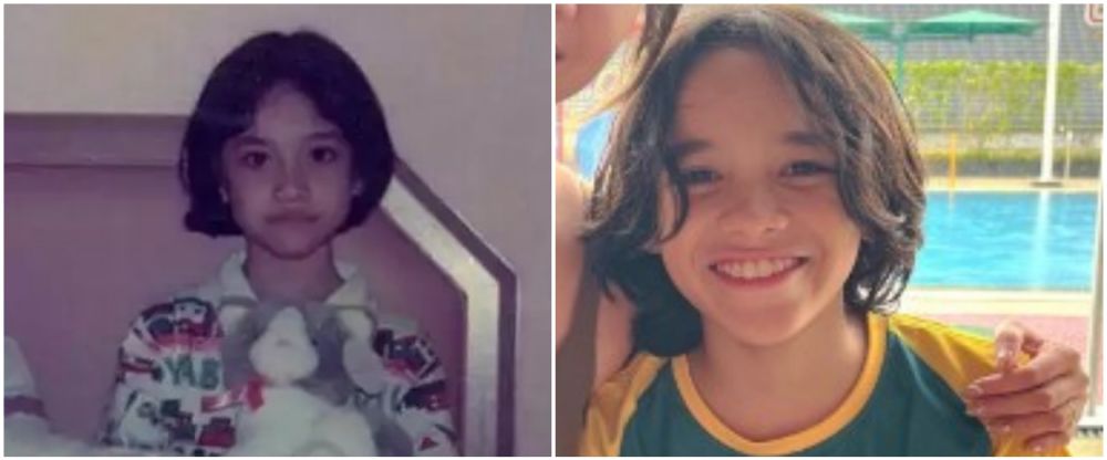 masa kecil artis cantik kembaran anaknya © Instagram masa kecil artis cantik kembaran anaknya © Instagram