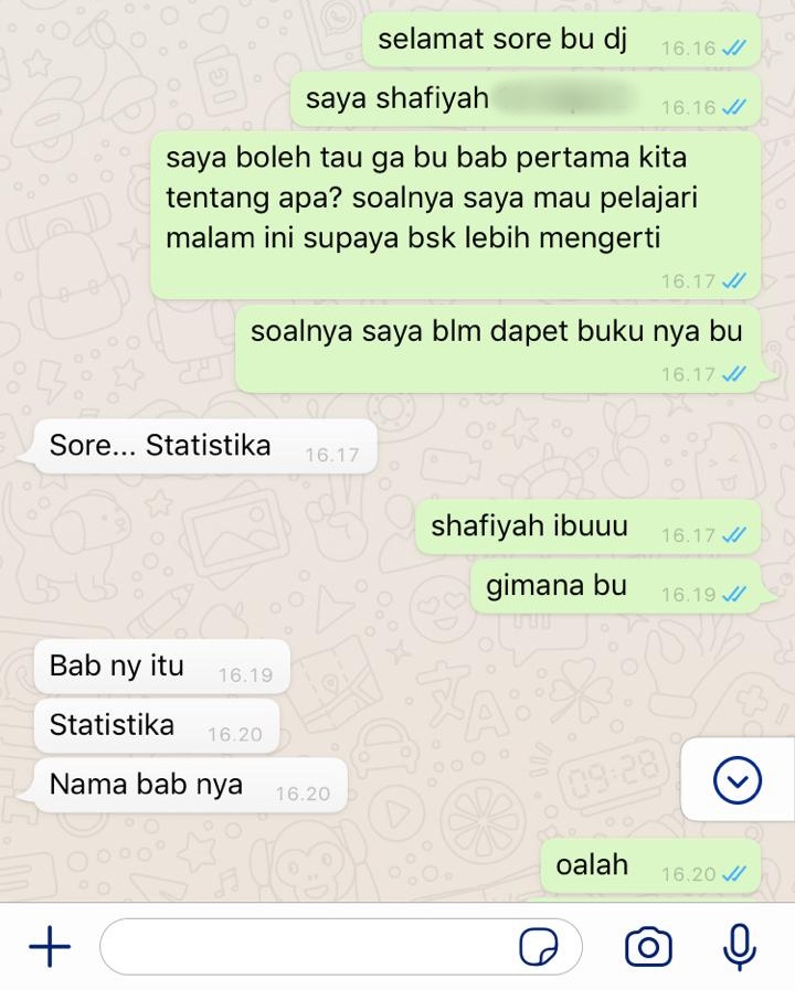 chat salah kirim ke guru © 2023 brilio.net