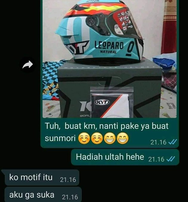 chat lucu beliin hadiah buat pacar © 2023 brilio.net