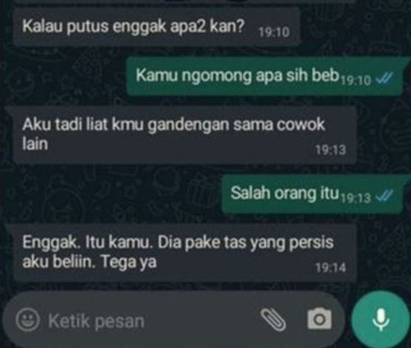 chat lucu beliin hadiah buat pacar © 2023 brilio.net