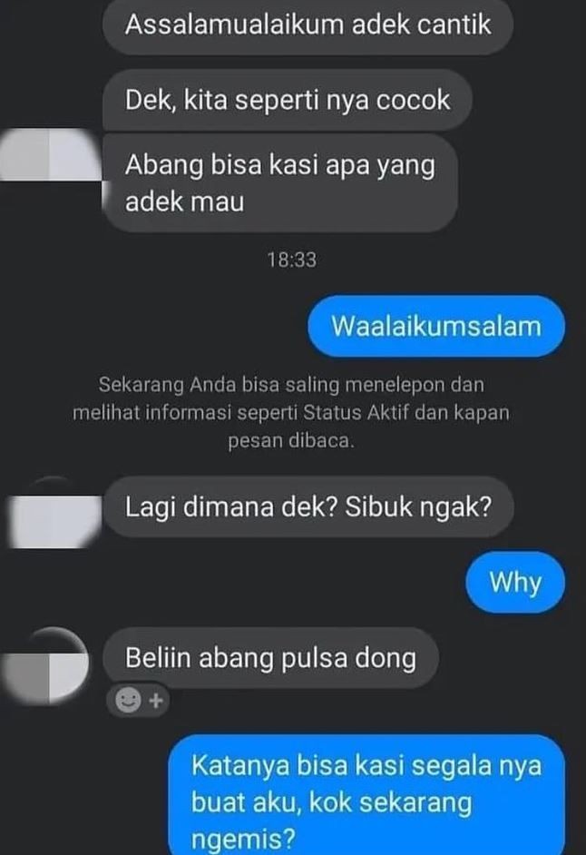 chat lucu beliin hadiah buat pacar © 2023 brilio.net