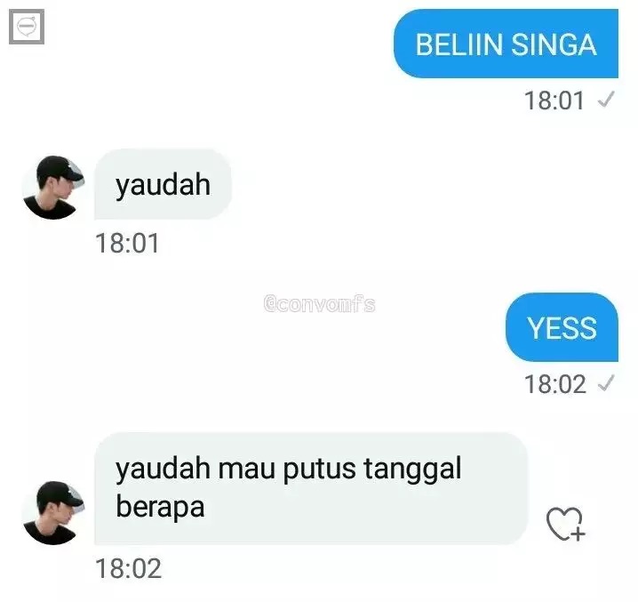 chat lucu beliin hadiah buat pacar © 2023 brilio.net