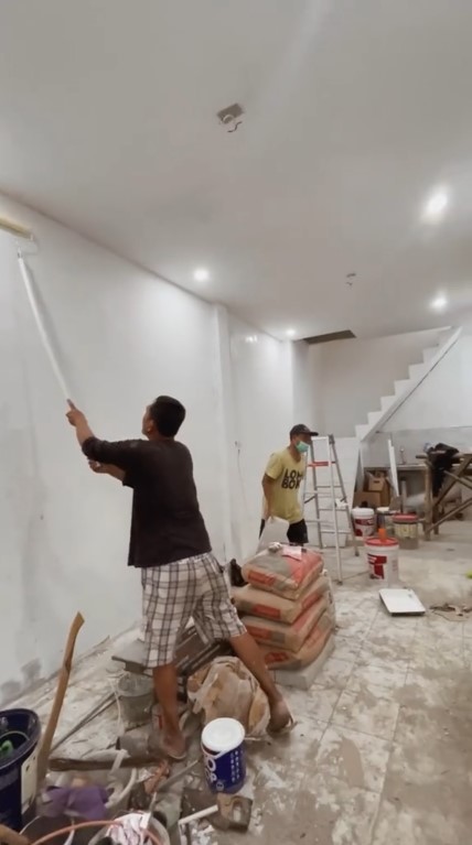 rumah subsidi bisa glowing © TikTok