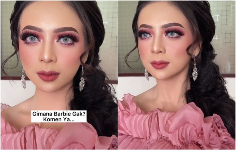 wanita dirias mirip barbie hasilnya manglingi © berbagai sumber