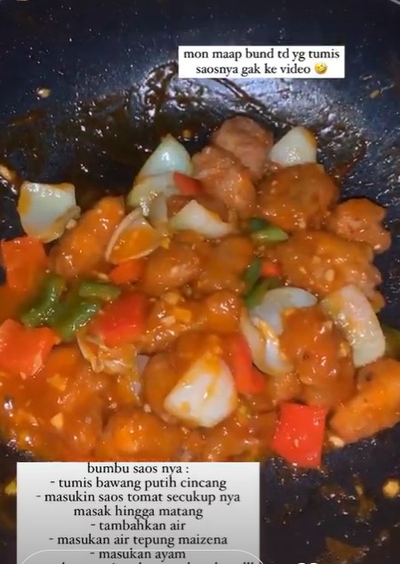 10 Inspirasi masakan serba tumis ala Bunga Zainal, ekonomis dan antiribet