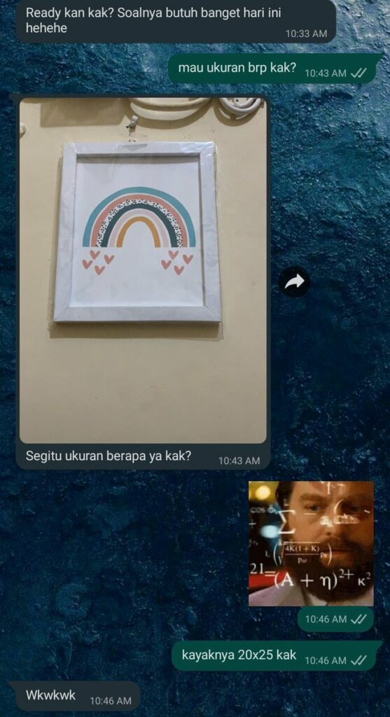 chat ngerjain penjual © Berbagai sumber chat ngerjain penjual © Berbagai sumber