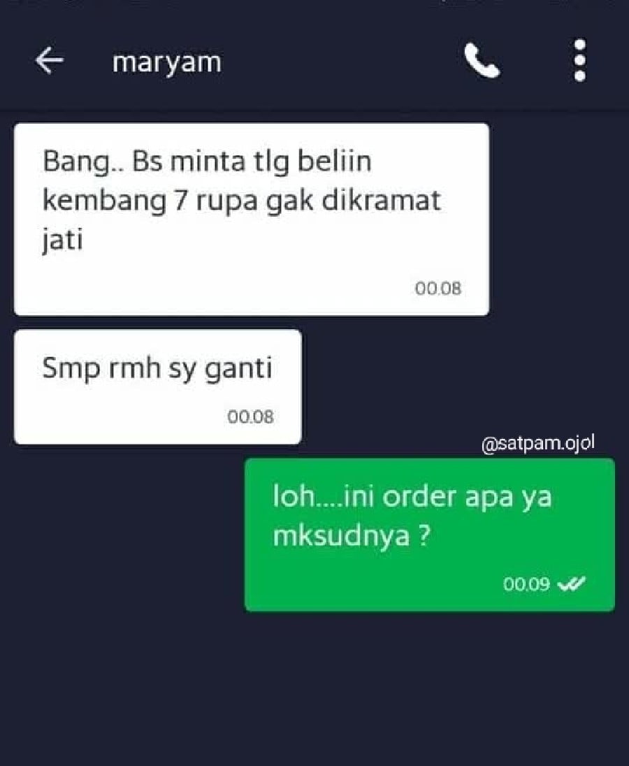 chat seram driver ojek online dan pelanggan © 2023 brilio.net chat seram driver ojek online dan pelanggan © 2023 brilio.net