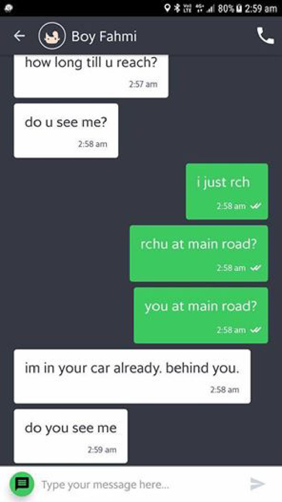 chat seram driver ojek online dan pelanggan © 2023 brilio.net chat seram driver ojek online dan pelanggan © 2023 brilio.net