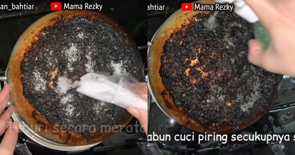 Cara praktis basmi kerak gosong di bagian bawah panci ini cuma modal Rp 5 ribu, auto kinclong lagi