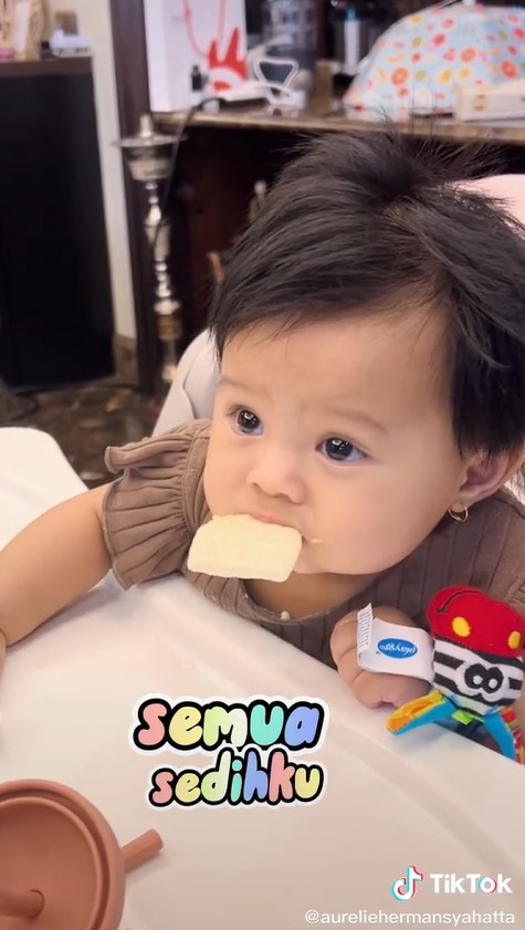 10 Finger food Ameena anak Aurel Hermansyah, bantu dukung tumbuh kembang