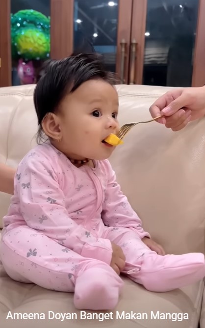 10 Finger food Ameena anak Aurel Hermansyah, bantu dukung tumbuh kembang