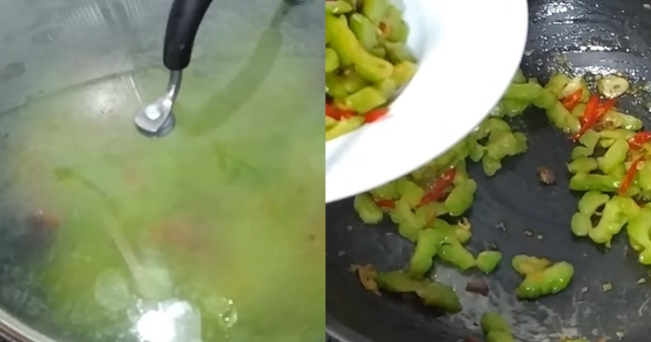 Trik antigagal masak tumis pare agar warnanya tetap hijau saat disajikan