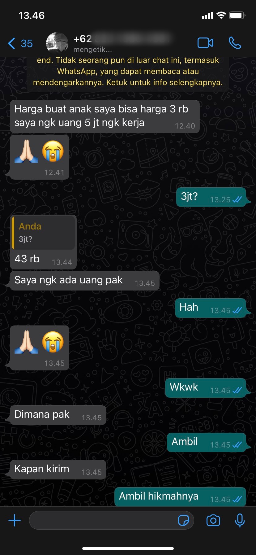 chat lucu tawar menawar barang secara online © 2023 brilio.net chat lucu tawar menawar barang secara online © 2023 brilio.net