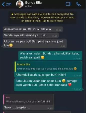 Chat lucu calon menantu dan mertua Berbagai sumber