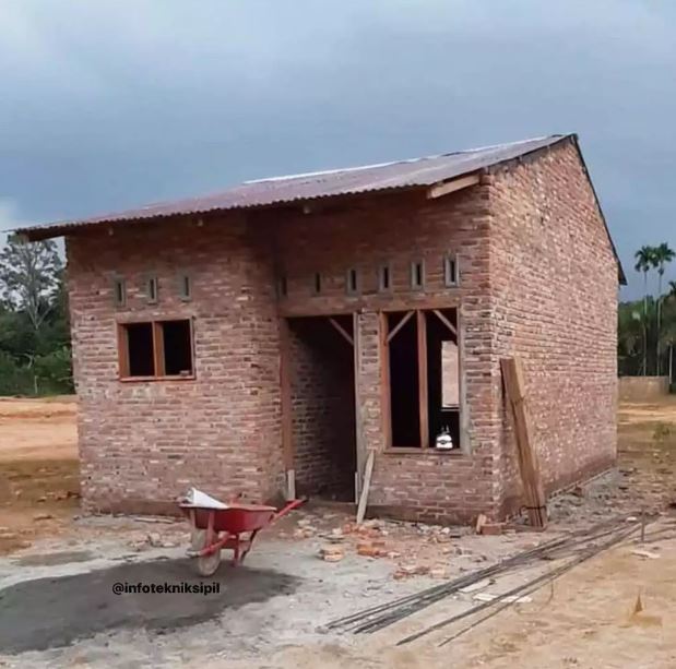 penampakan bangunan nggak simetris ini bikin geregetan Berbagai sumber