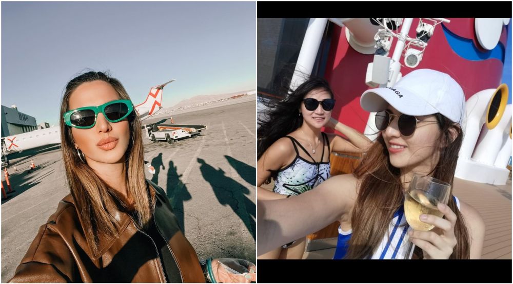 potret nia ramadhani pakai dan tanpa makeup © berbagai sumber