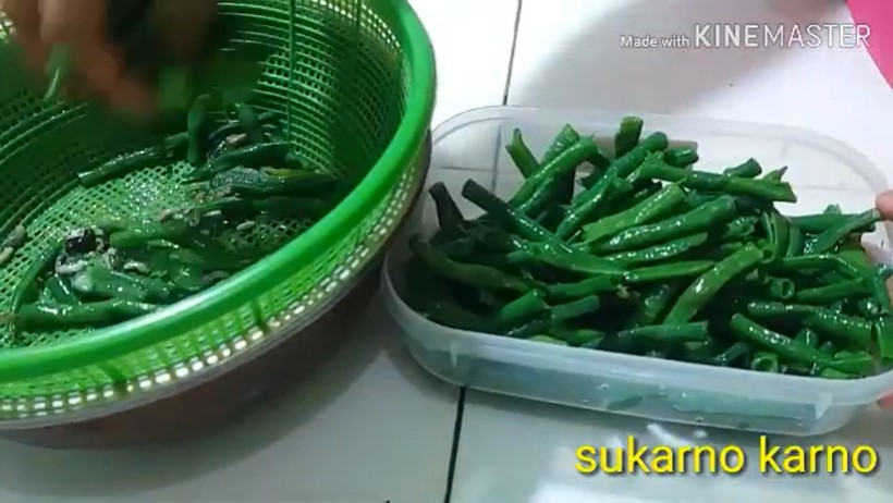 Trik mengolah kacang panjang tetap hijau ala dapur restoran hotel, tak busuk disimpan berbulan-bulan