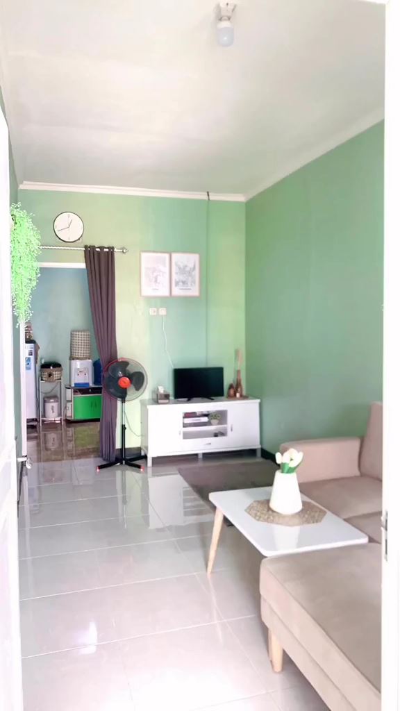 makeover rumah subsidi tipe 27 © TikTok