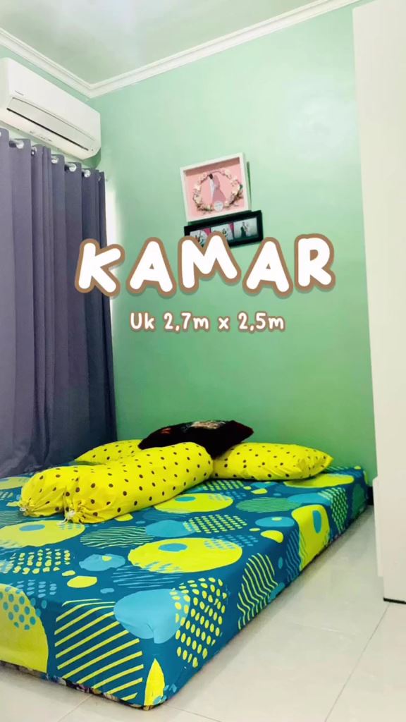 makeover rumah subsidi tipe 27 © TikTok