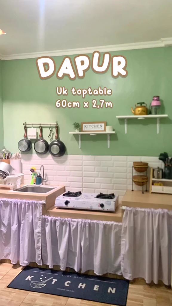 makeover rumah subsidi tipe 27 © TikTok