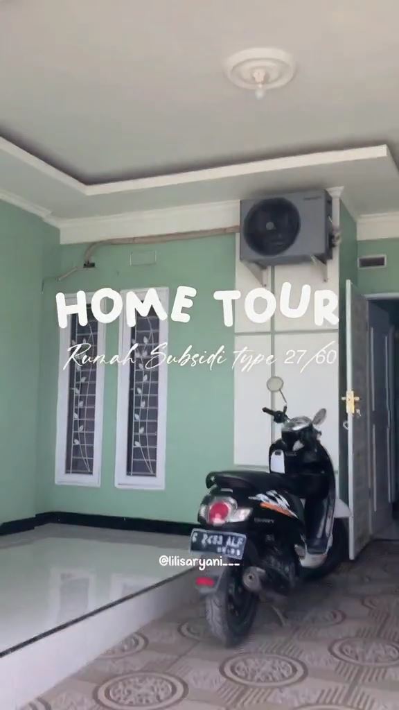 makeover rumah subsidi tipe 27 © TikTok